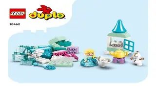 LEGO DUPLO 10462 Frozen Creative Box with Elsa and Olaf building instructions