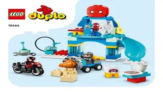 LEGO DUPLO 10464 Team Spidey Webquarters building instructions