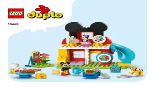LEGO DUPLO 10465 Mickey Mouse Clubhouse with Minnie & Pluto building instructions