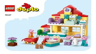 LEGO DUPLO 10467 Family House building instructions