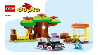 LEGO DUPLO 10469 Pizza Girls with Muffin and Bluey building instructions