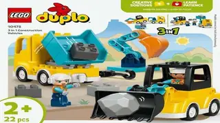 LEGO DUPLO 10475 3 in 1 Construction Vehicles building instructions