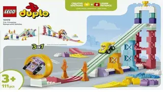 LEGO DUPLO 10478 3 in 1 Creative Ramps with Vehicles building instructions