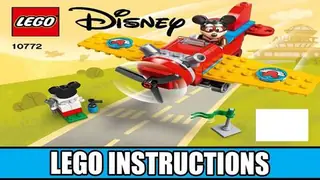 LEGO Disney 10772 Mickey Mouse's Propeller Plane building instructions