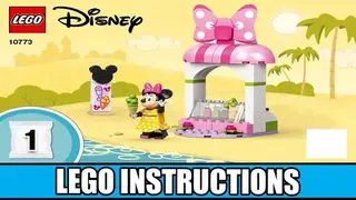 LEGO Disney 10773 Minnie Mouse's Ice Cream Shop building instructions