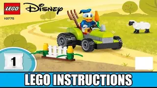 LEGO Disney 10775 Mickey Mouse & Donald Duck's Farm building instructions