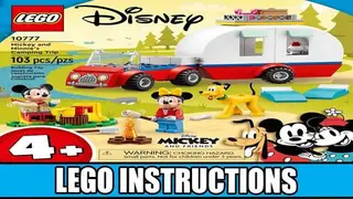 LEGO Disney 10777 Mickey and Minnie's Camping Trip building instructions
