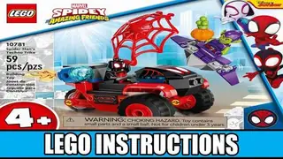 LEGO Marvel 10781 Spider-Man's Techno Trike building instructions