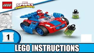 LEGO Marvel 10783 Spider-Man at Doc Ock's Lab building instructions