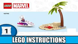 LEGO Marvel 10790 Team Spidey at Green Goblin's Lighthouse building instructions