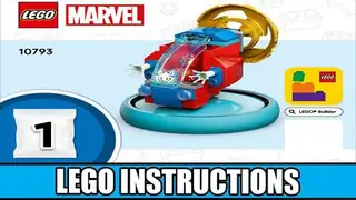 LEGO Marvel 10793 Spidey vs. Green Goblin building instructions