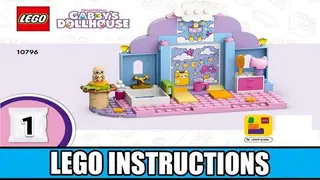 LEGO Gabby's Dollhouse 10796 Gabby's Kitty Care Ear building instructions