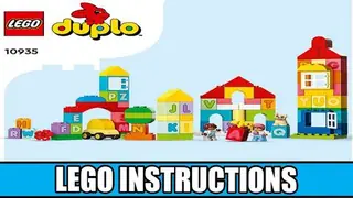 LEGO DUPLO 10935 Alphabet Town building instructions
