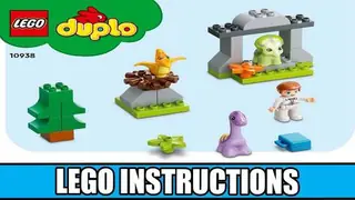LEGO DUPLO 10938 Dinosaur Nursery building instructions