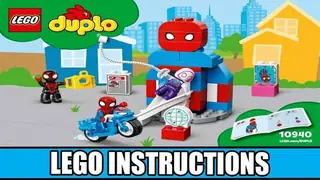 LEGO DUPLO 10940 Spider-Man Headquarters building instructions