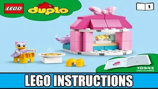 LEGO DUPLO 10942 Minnie's House and Cafe building instructions