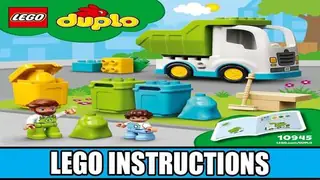 LEGO DUPLO 10945 Garbage Truck and Recycling building instructions