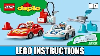 LEGO DUPLO 10947 Race Cars building instructions
