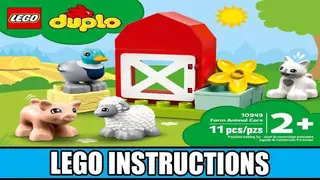 LEGO DUPLO 10949 Farm Animal Care building instructions