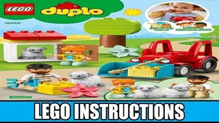 LEGO DUPLO 10950 Farm Tractor & Animal Care building instructions