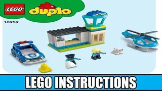 LEGO DUPLO 10959 Police Station & Helicopter building instructions