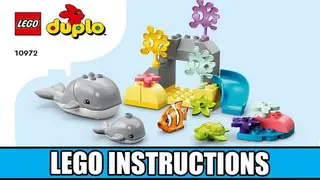 LEGO DUPLO 10972 Wild Animals of the Ocean building instructions