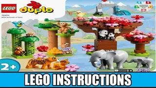 LEGO DUPLO 10974 Wild Animals of Asia building instructions