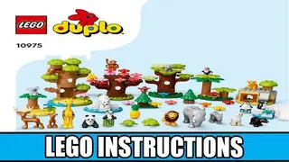 LEGO DUPLO 10975 Wild Animals of the World building instructions