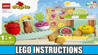 LEGO DUPLO 10983 Organic Market building instructions