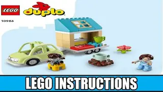 LEGO DUPLO 10986 Family House on Wheels building instructions