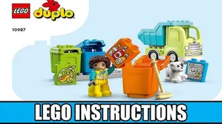 LEGO DUPLO 10987 Recycling Truck building instructions