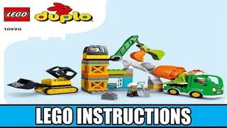 LEGO DUPLO 10990 Construction Site building instructions