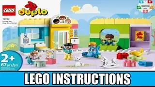 LEGO DUPLO 10992 Life at the Day-Care Centre building instructions