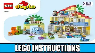 LEGO DUPLO 10994 3in1 Family House building instructions