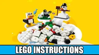 LEGO Classic 11012 Creative White Bricks building instructions