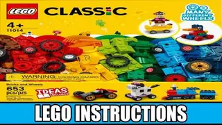 LEGO Classic 11014 Bricks and Wheels building instructions