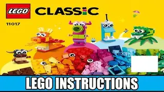 LEGO Classic 11017 Creative Monsters building instructions