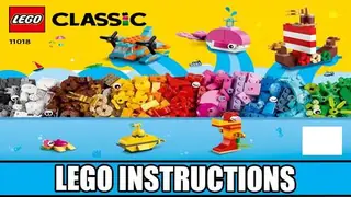 LEGO Classic 11018 Creative Ocean Fun building instructions