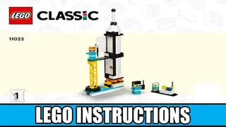 LEGO Classic 11022 Space Mission building instructions