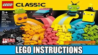 LEGO Classic 11027 Creative Neon Fun building instructions