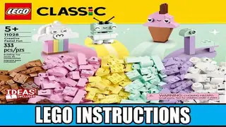 LEGO Classic 11028 Creative Pastel Fun building instructions