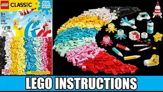 LEGO Classic 11032 Creative Colour Fun building instructions
