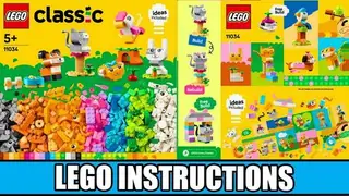 LEGO Classic 11034 Creative Pets building instructions