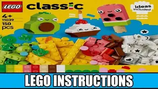 LEGO Classic 11039 Creative Food Friends building instructions
