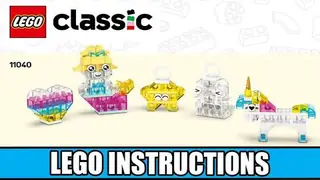 LEGO Classic 11040 Magical Transparent Box building instructions