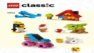 LEGO Classic 11045 Creative Colourful Bricks building instructions