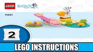 LEGO 11201 Playground Fun with Bluey and Chloe building instructions