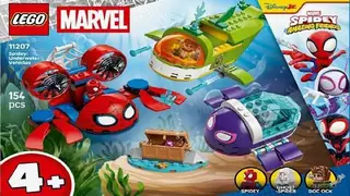 LEGO Marvel 11207 Spidey: Underwater Vehicles building instructions