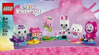 LEGO Gabby's Dollhouse 11215 Gabby's Brick-Built Cat Friends building instructions
