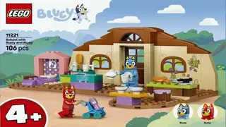 LEGO 11221 School with Rusty and Bluey building instructions